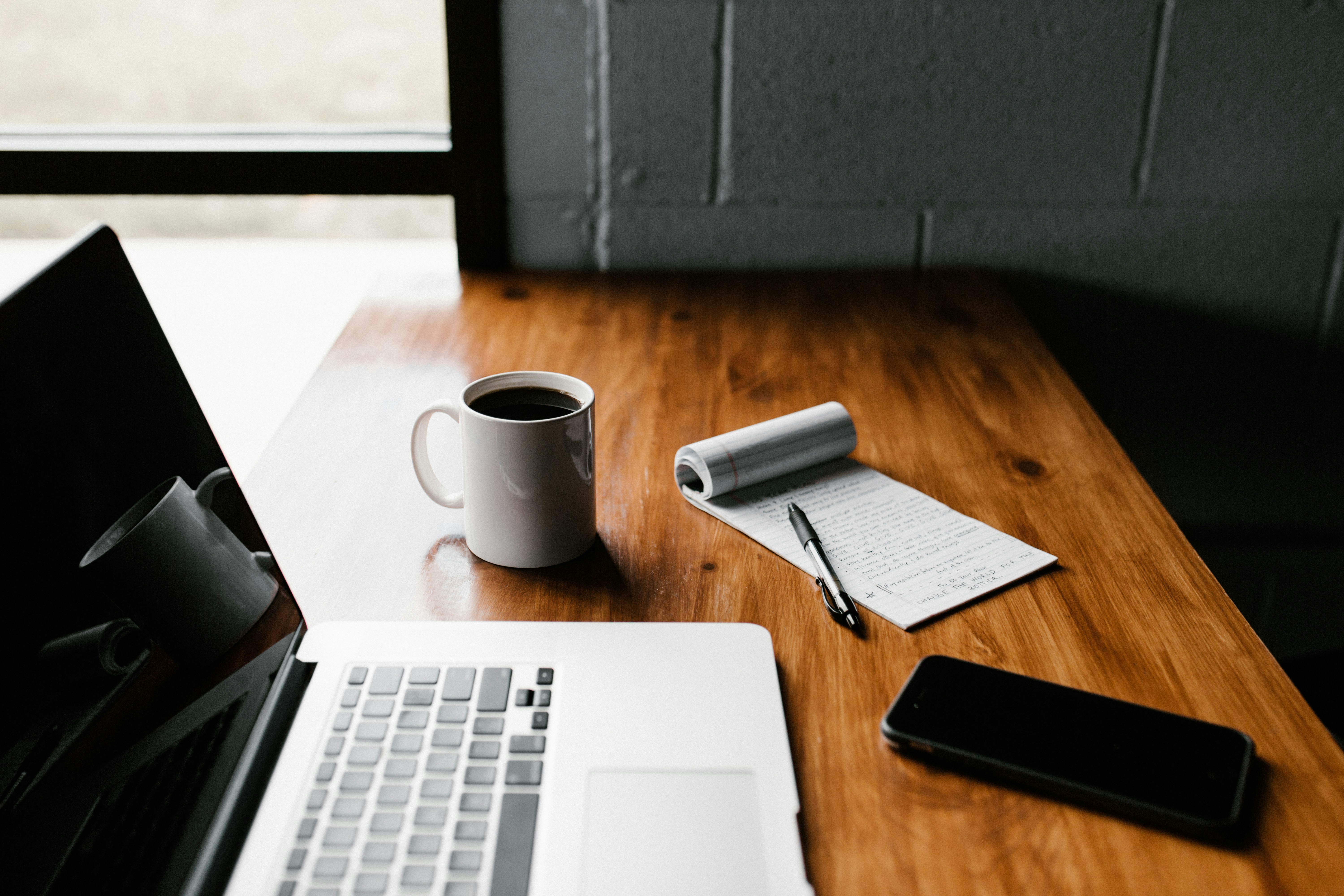 Bureau de travail copywriter